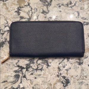 Navy wallet